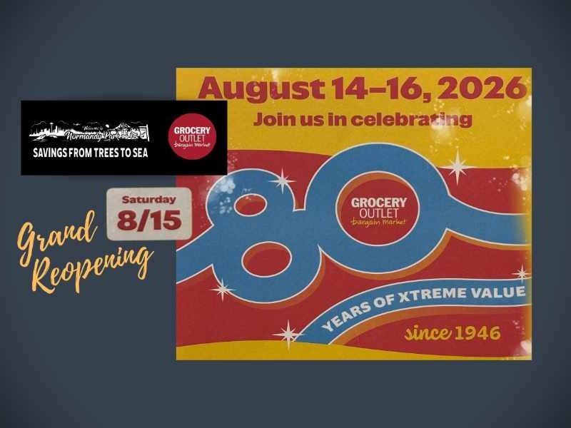 Grocery Outlet grand reopening celebration set for Aug. 14-16 in Normandy Park