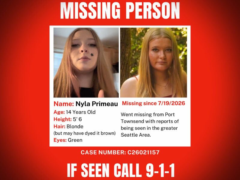 MISSING: Have you seen Nyla? Residents asked to watch for missing 14-year-old Nyla Primeau