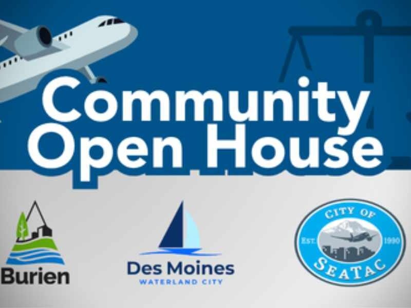 Airport master plan Open House set for Tuesday, July 14 at Burien City Hall
