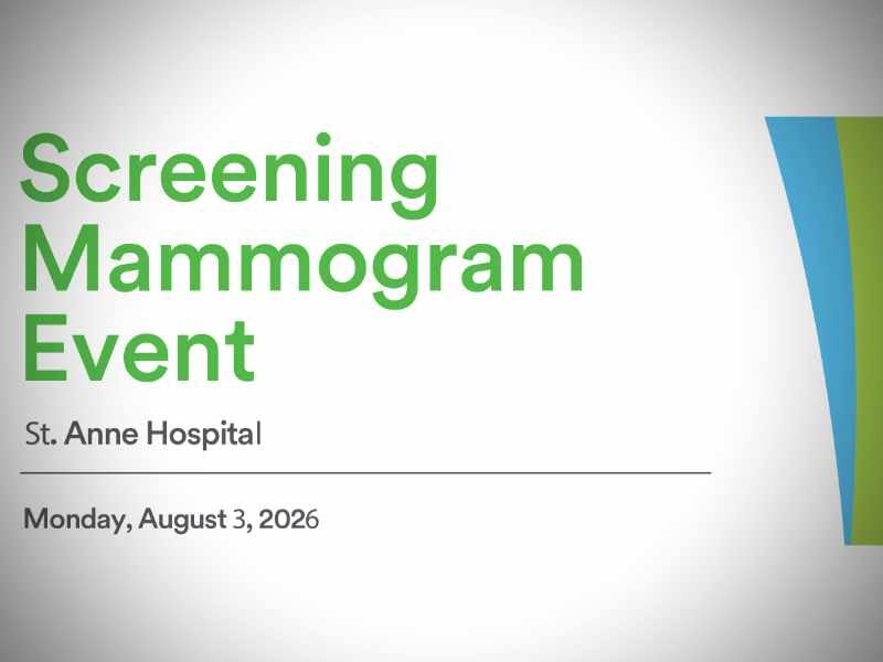 Screening mammogram event set for Monday, Aug. 3 in Burien