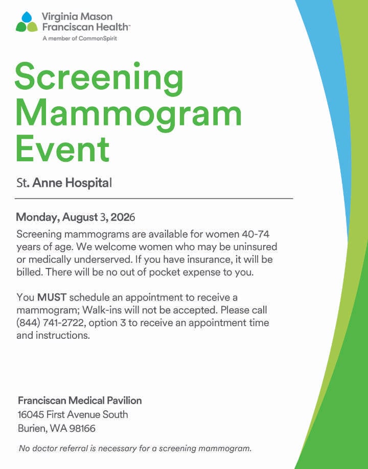 VMFH SANH ENGLISH Screening Mammogram Event FLYER 8.5x11 digital (1) (3720