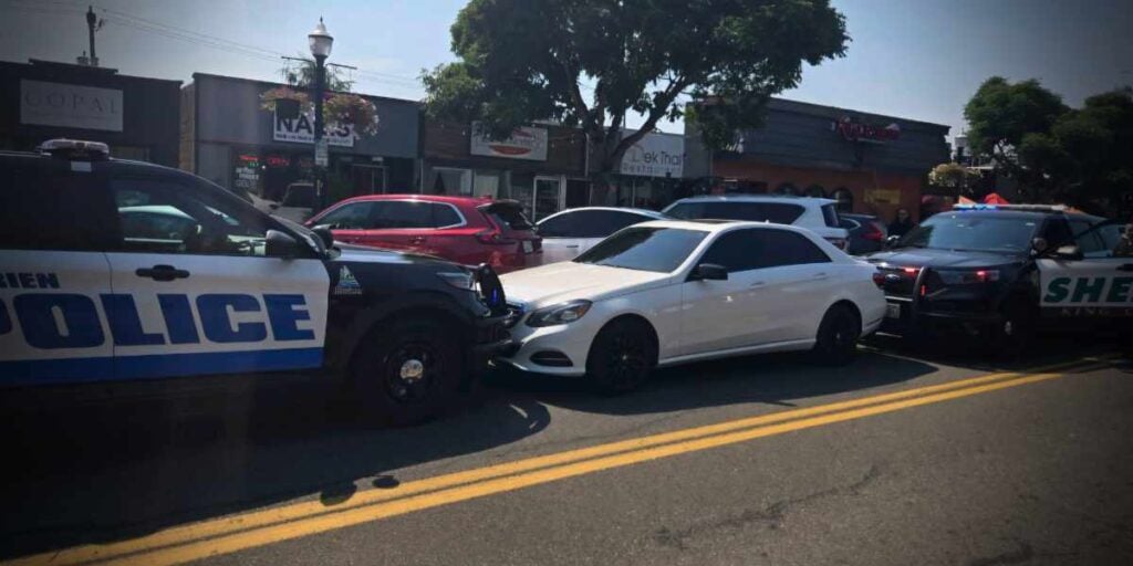 Deputies arrest impaired driver found asleep in downtown Burien roadway