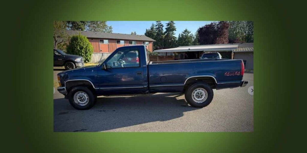 STOLEN: Vehicle owner reports 1995 Chevrolet 2500 Silverado stolen, asks public to watch for it