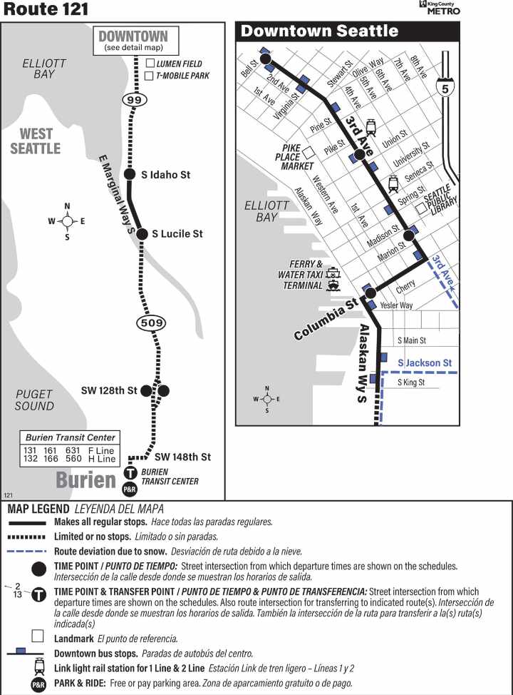 Metro Route121Map 720