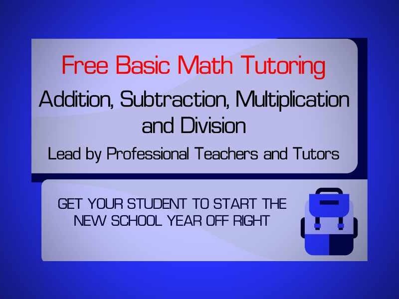 Free math tutoring for Highline students begins Oct. 23 at Glen Acres Church of Christ