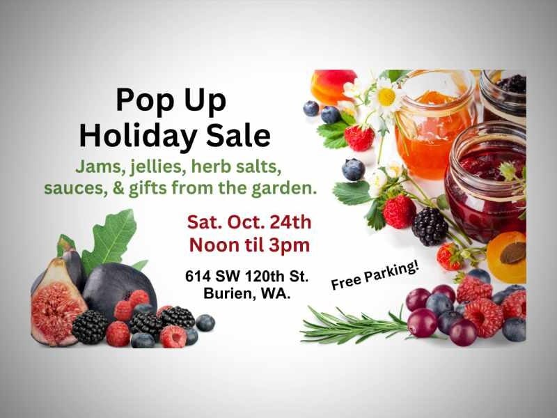 Shark Garden Holiday Sale in Burien Saturday, Oct. 24 will help fund display garden move